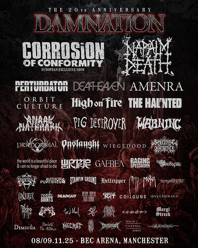 damnation-festival-2025-bec-arena-manchester-08.11.25-09.11.25-live-review