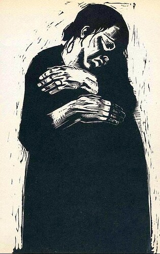 Kathe-Kollwitz-The-Widow-I