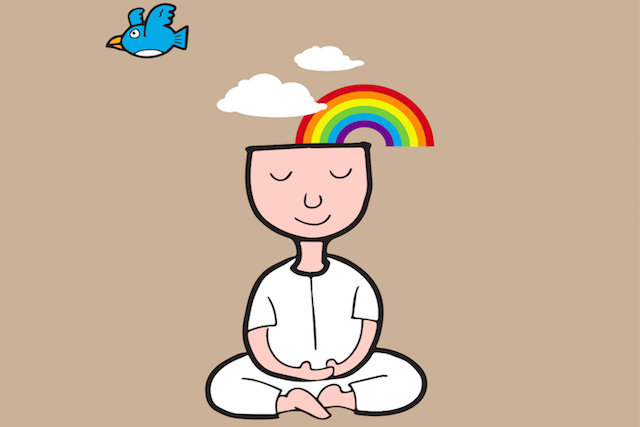 Man-Meditating